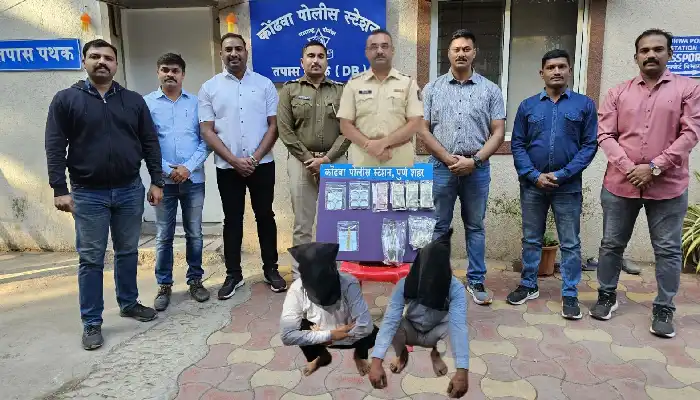 Pune Pimpri Chinchwad Crime News | Kondhwa police arrested a gang from abroad who burglarized houses during the day, confiscated valuables worth 8 lakhs