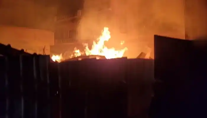 Pune Pimpri Fire News | Two brothers died in a fire in Chinchwad