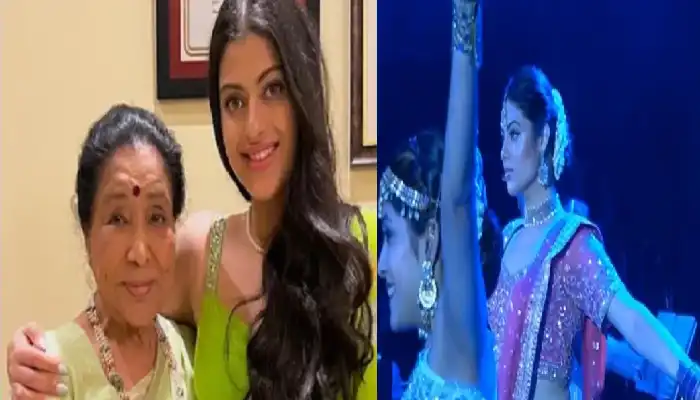 Asha Bhosle Granddaughter Zanai | asha bhosle granddaughter zanai bhosle dance on dola re dola song video viral on social media marathi news