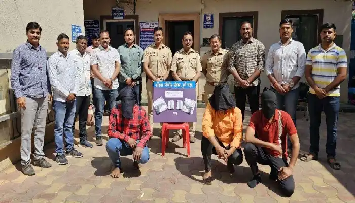 Pune Kondhwa Police | Kondhwa police arrested persistent criminals with pistols, action at Bopdev Ghat (Video)