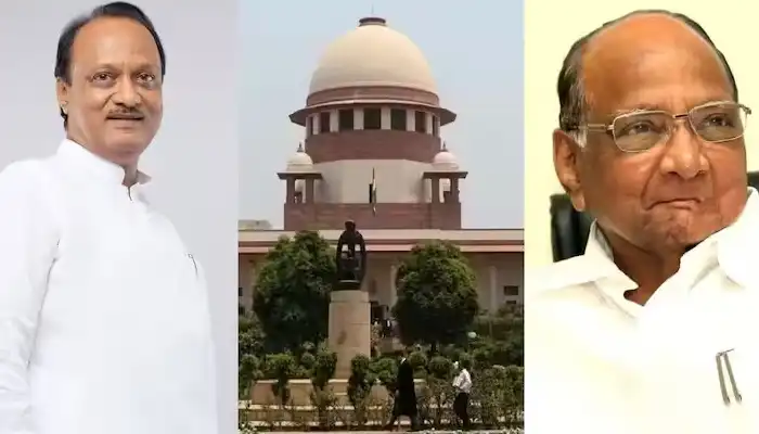Supreme Court - Ajit Pawar | ajit pawars objection to sharad pawars ncp supreme court hearing complet today what happened maharashtra politics marathi news