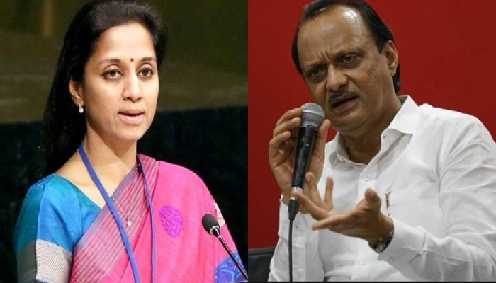 Ajit Pawar On Supriya Sule | Ajit Pawar appealed to the girl not to vote without taking her name, said to wear a saree to the girl who came from home but...