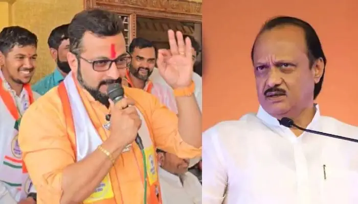 Amol Kolhe On Ajit Pawar | ...Press the black button in EVM, Amol Kolhe took note of Ajit Pawar's statement; Said - "Isn't this a violation of the code of conduct?"