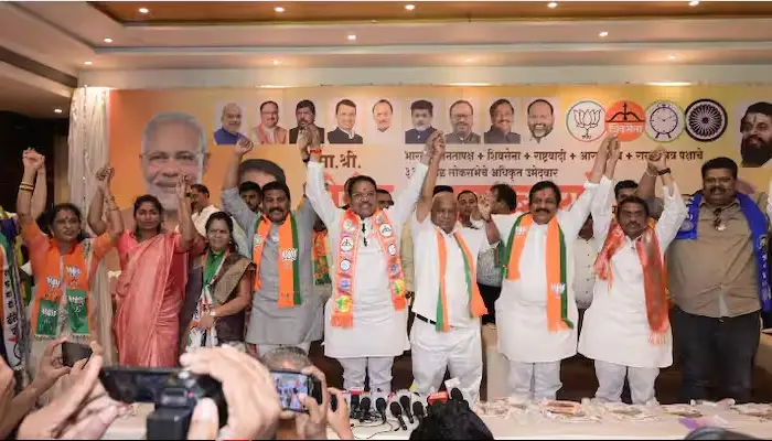 Maval Lok Sabha Election 2024 | Let's strengthen PM Modi's hands in form of Srirang Barane, appeals Prashant Thakur at Grand Alliance meeting in Panvel