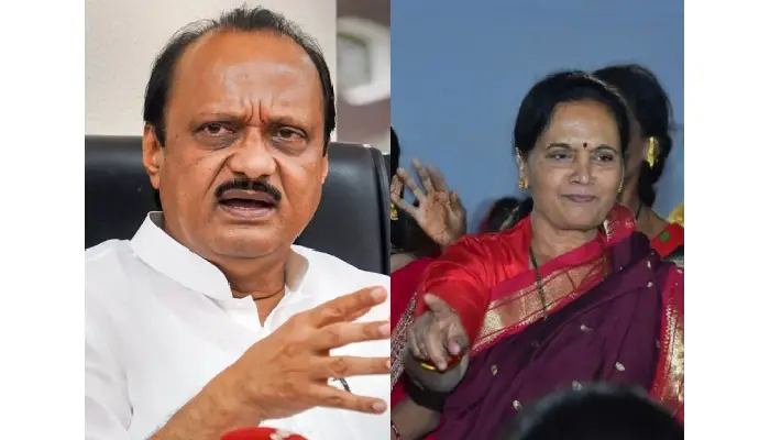 Ajit Pawar On Sunanda Pawar | Rohit Pawar angry over Ajit Pawar's statement about mother, 'will answer the questions of a person of our competence', said...